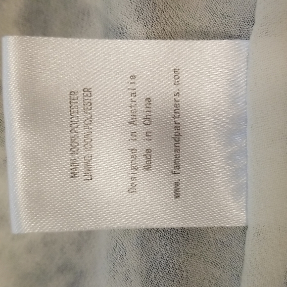 💕FAME AND PARTNERS💕 The Winslet Dress ~ Blue Floral Print US 2 Wrap Dress - Picture 13 of 14